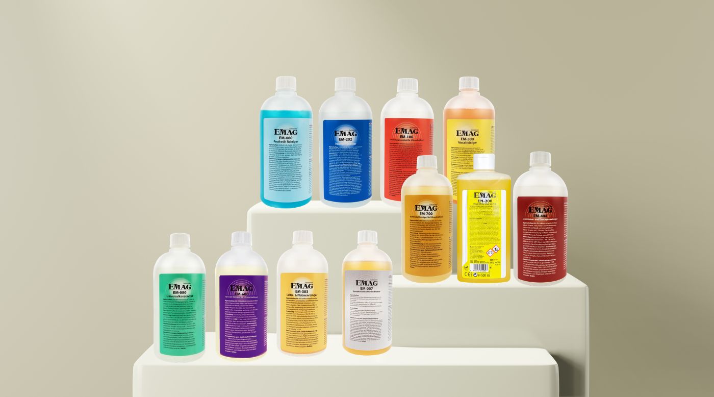 Ultraschall Konzentrat Set Übersicht