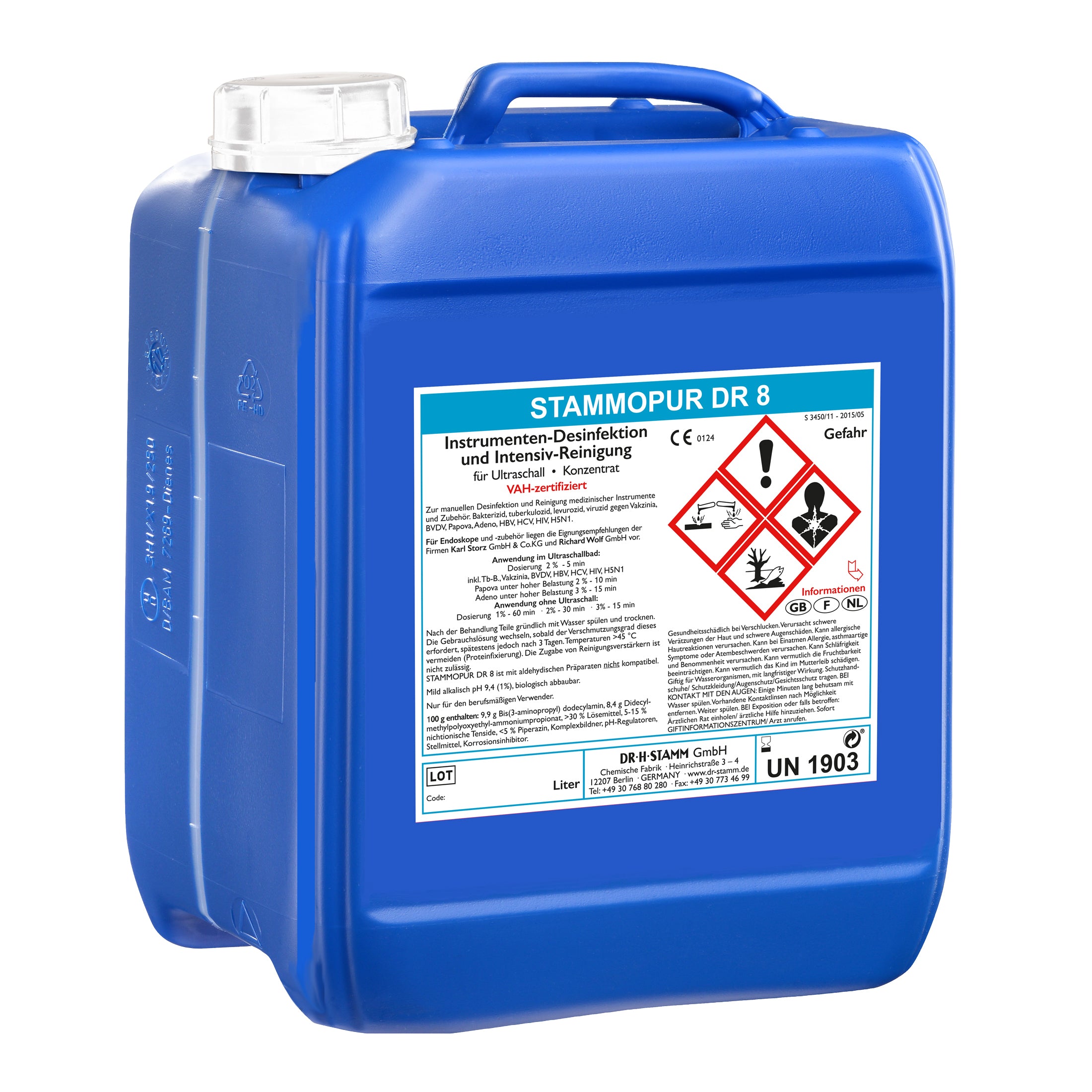 STAMMOPUR DR 8 Instrumenten - Desinfektion