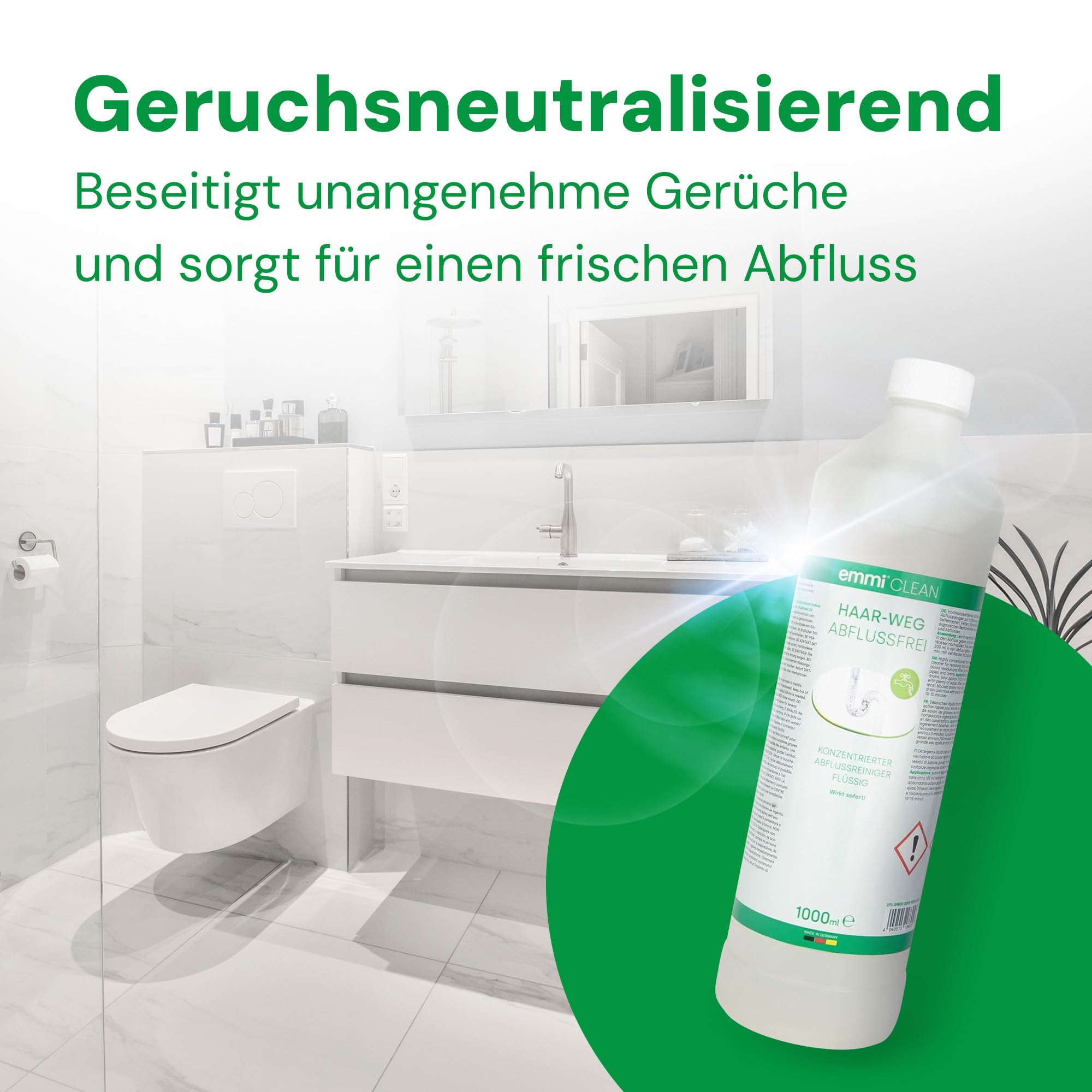 Haar-Weg Abflussreiniger 1000ml
