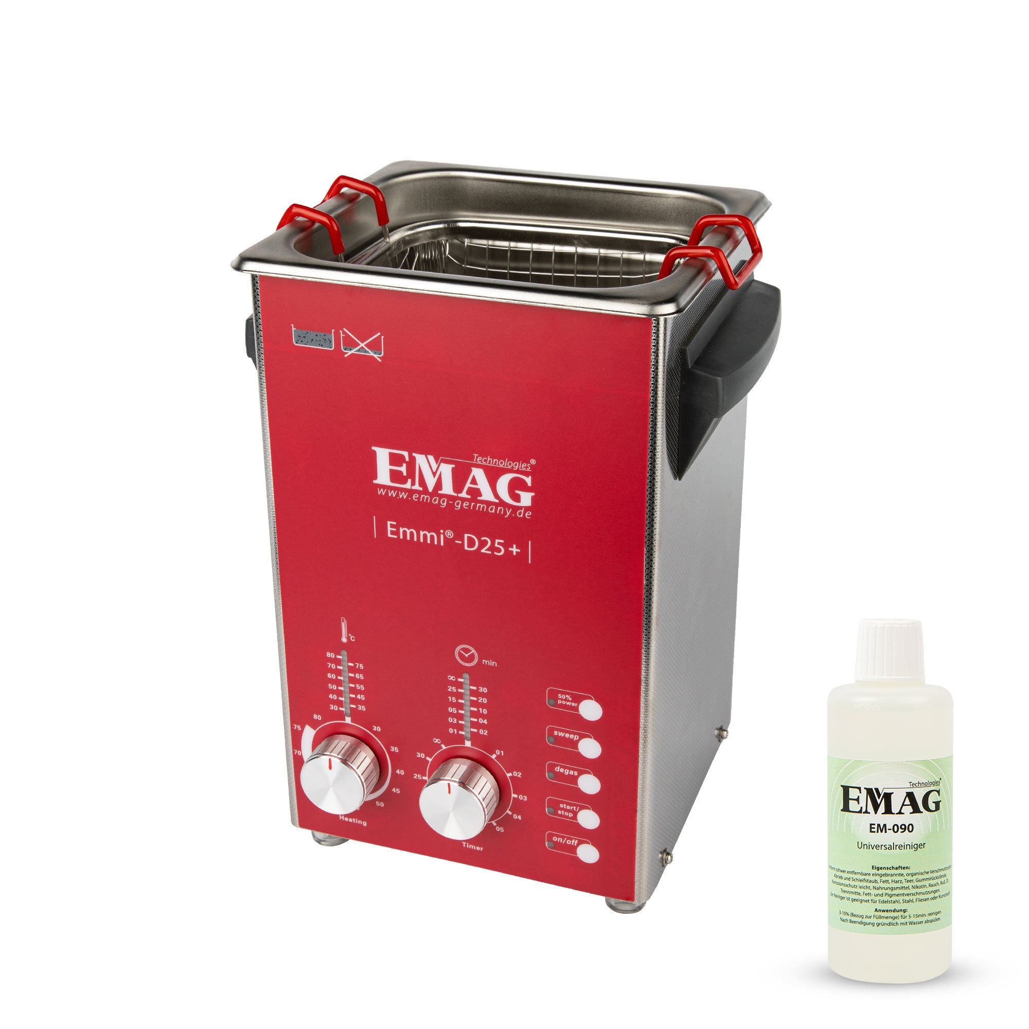 Emmi-D25+ Ultraschallreiniger