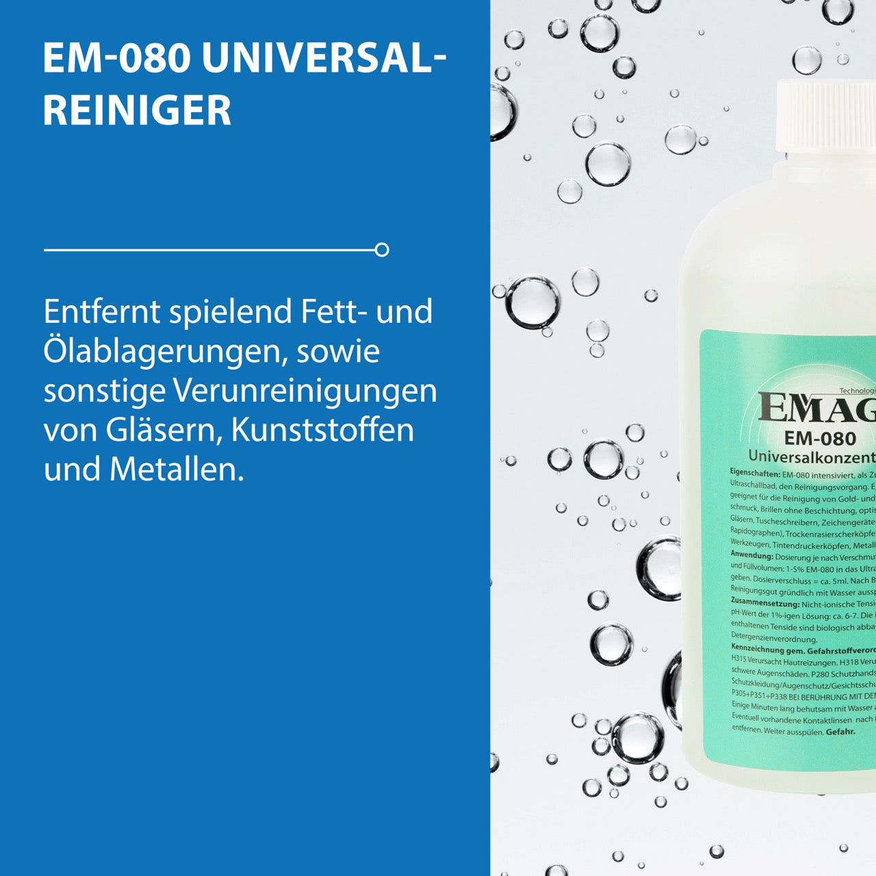 EM-080 Alkalisches Universalreinigungskonzentrat