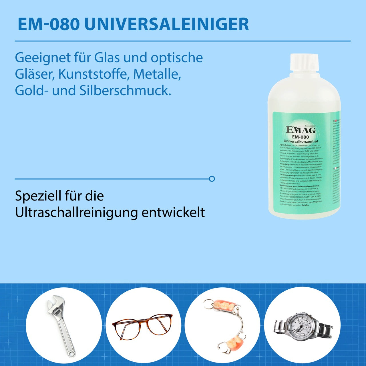 EM-080 Alkalisches Universalreinigungskonzentrat