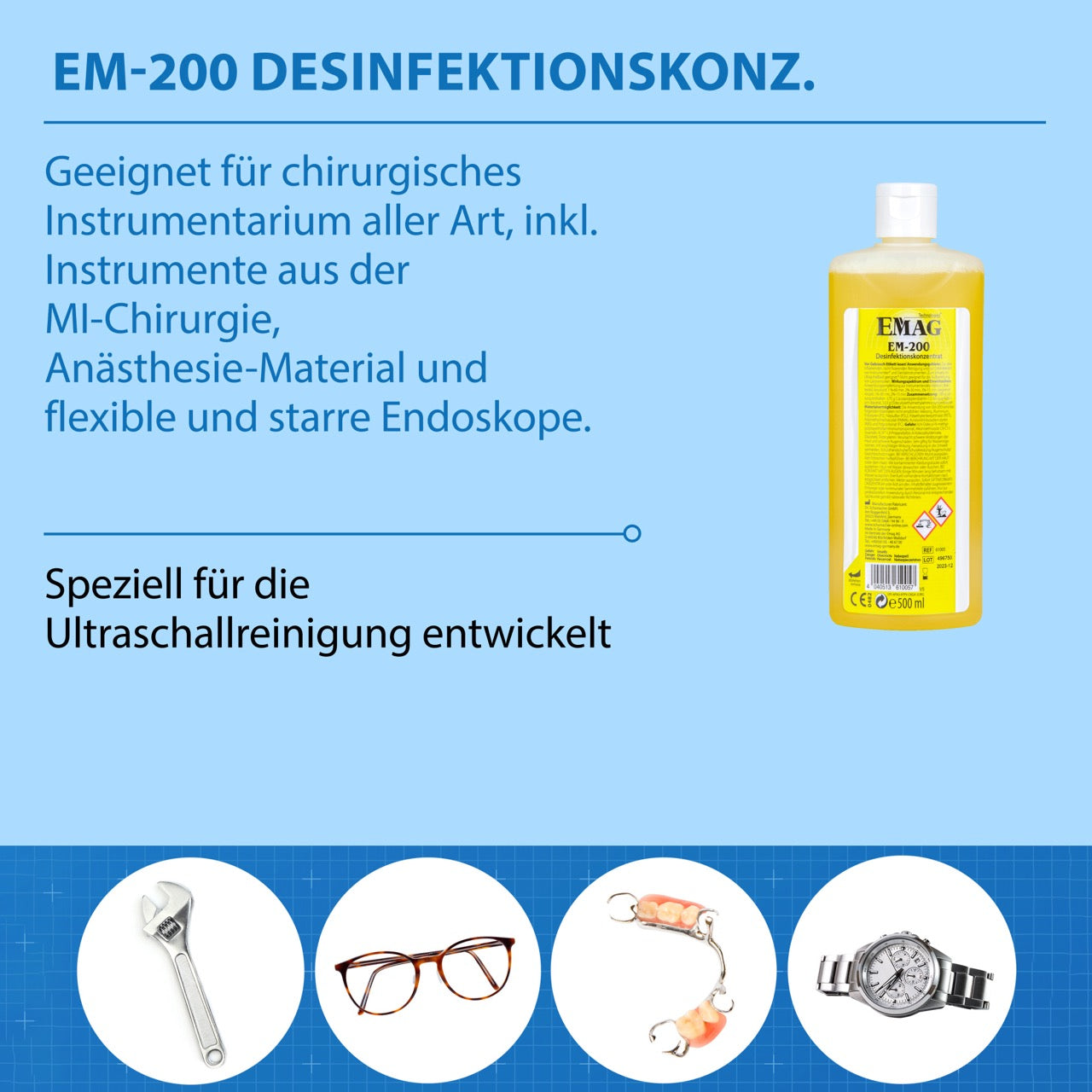 EM-200 500ml Desinfektionskonzentrat