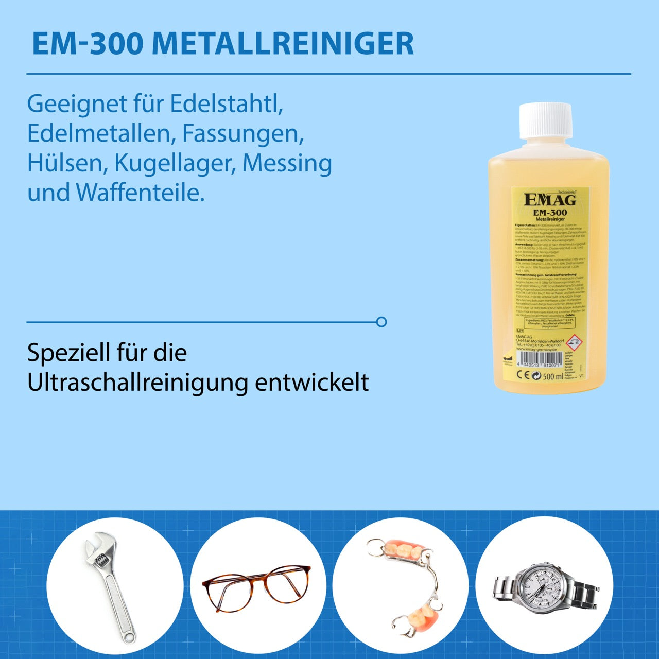 EM-300 Metallreiniger