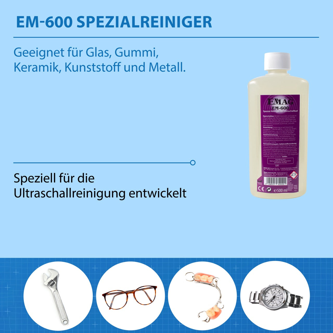 EM-600 500ml Spezialreiniger