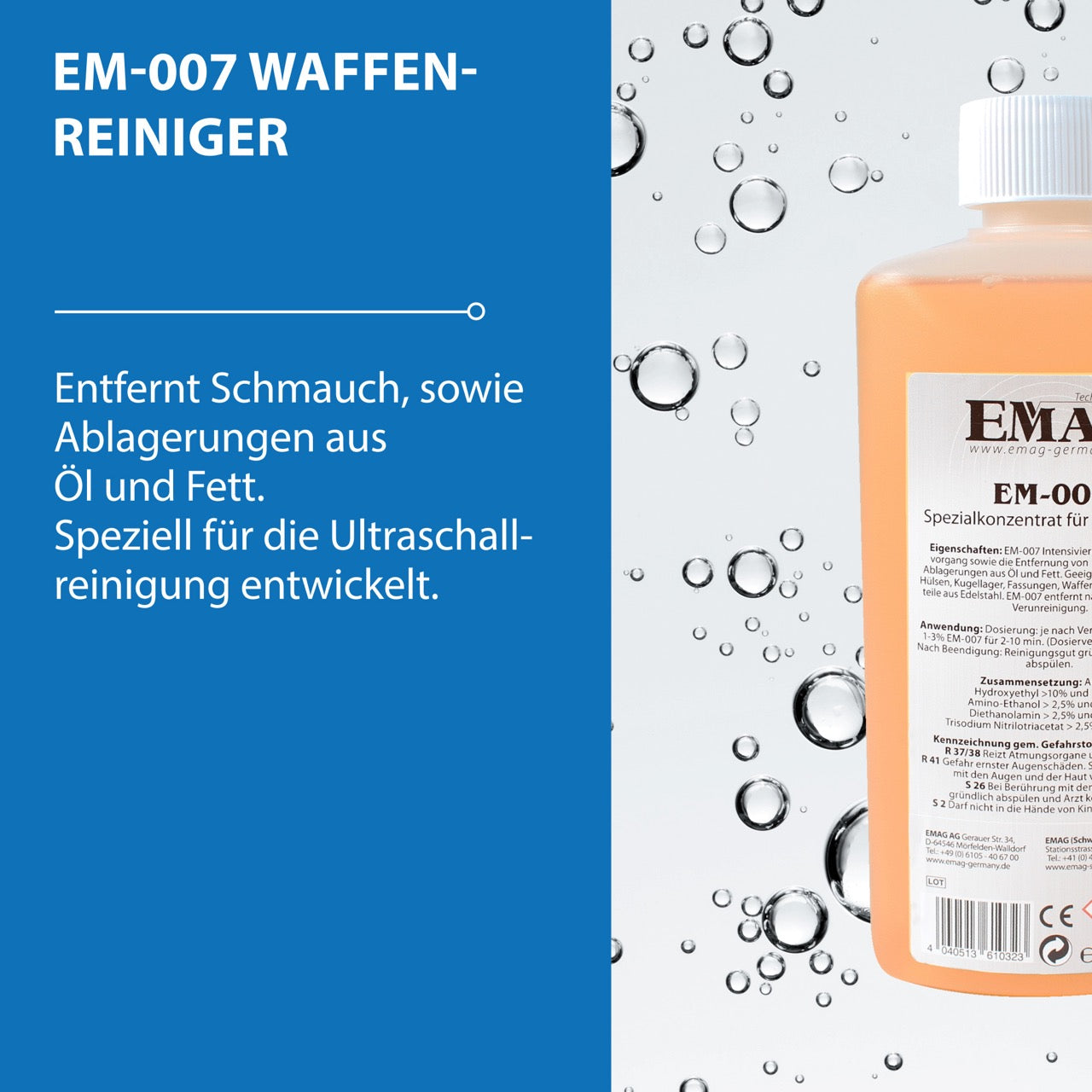 EM-007 Spezialkonzentrat für Waffenteile 500ml