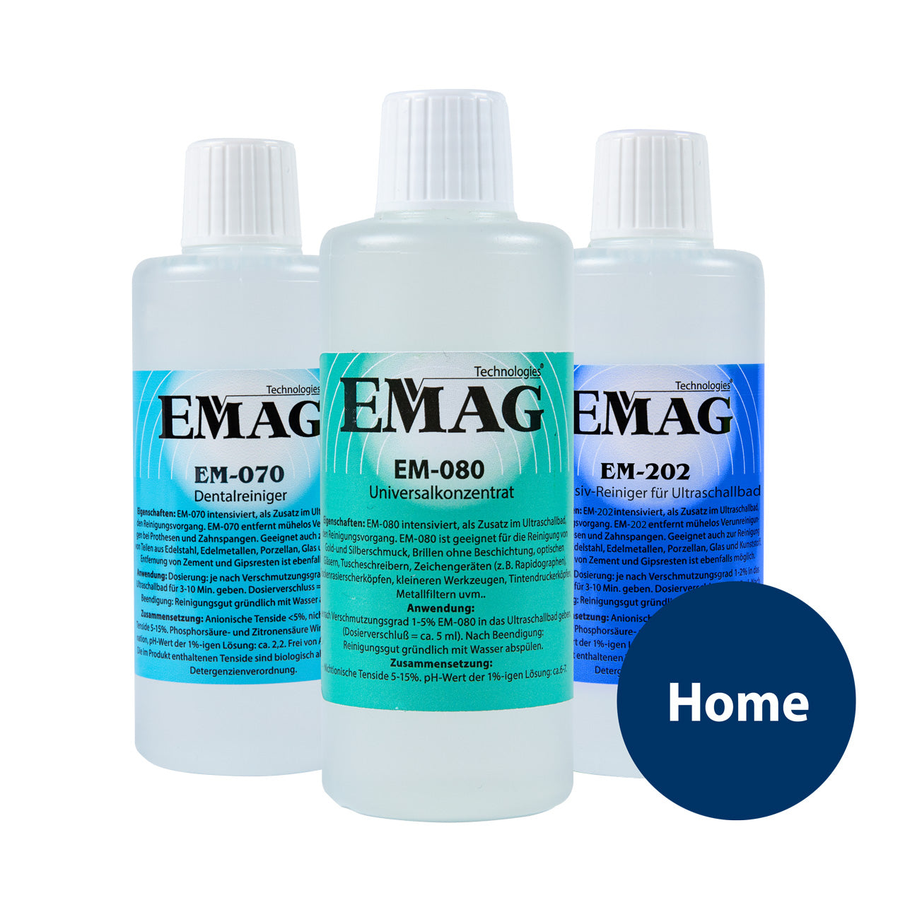 EM concentrate set “Home” 3x 100 ml
