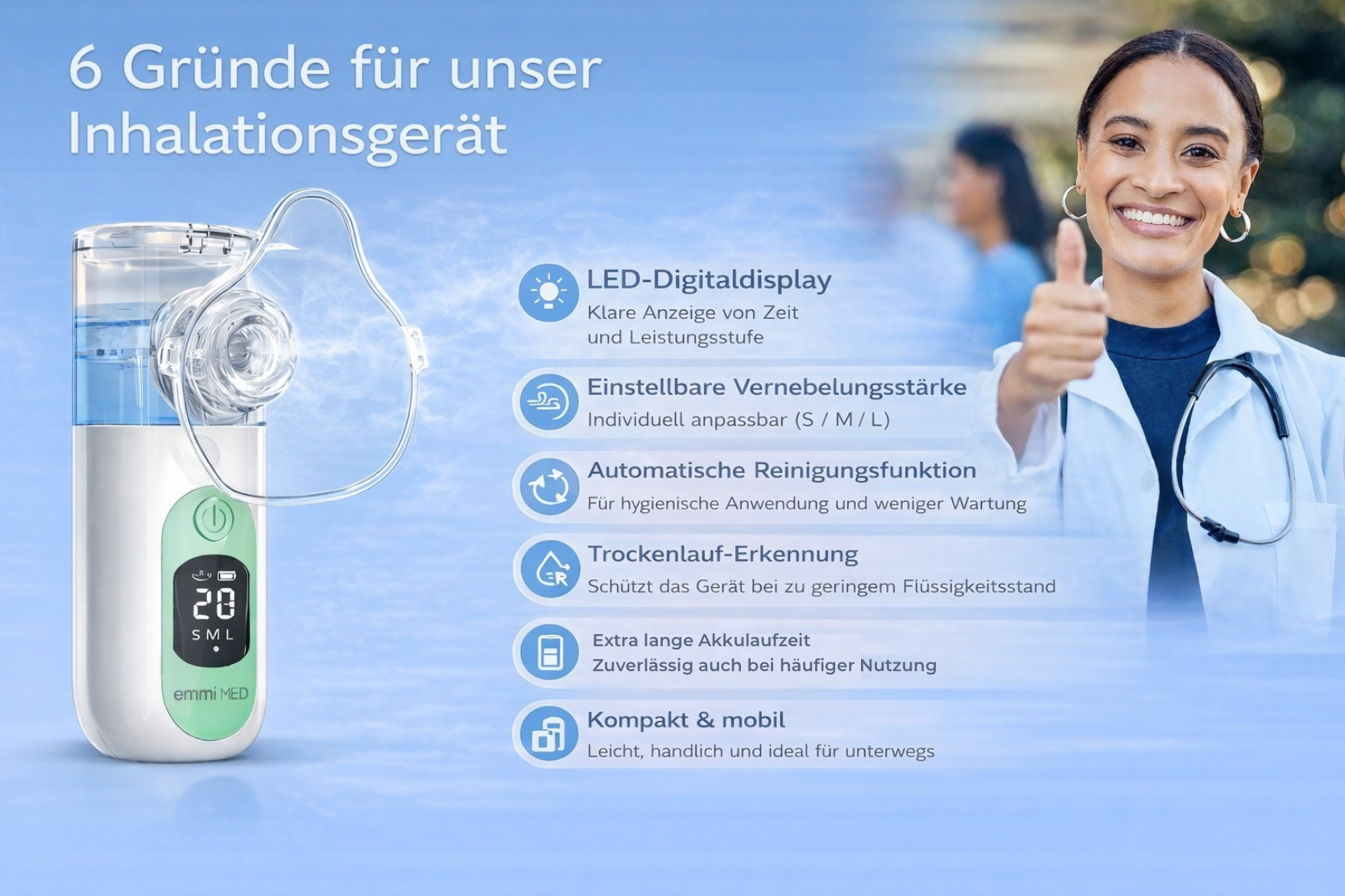 emmi-Med inhalation device