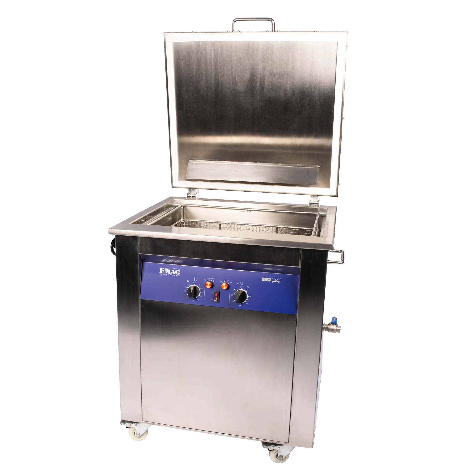 Emmi-800 HC avec robinet de vidange et jauge de niveau
