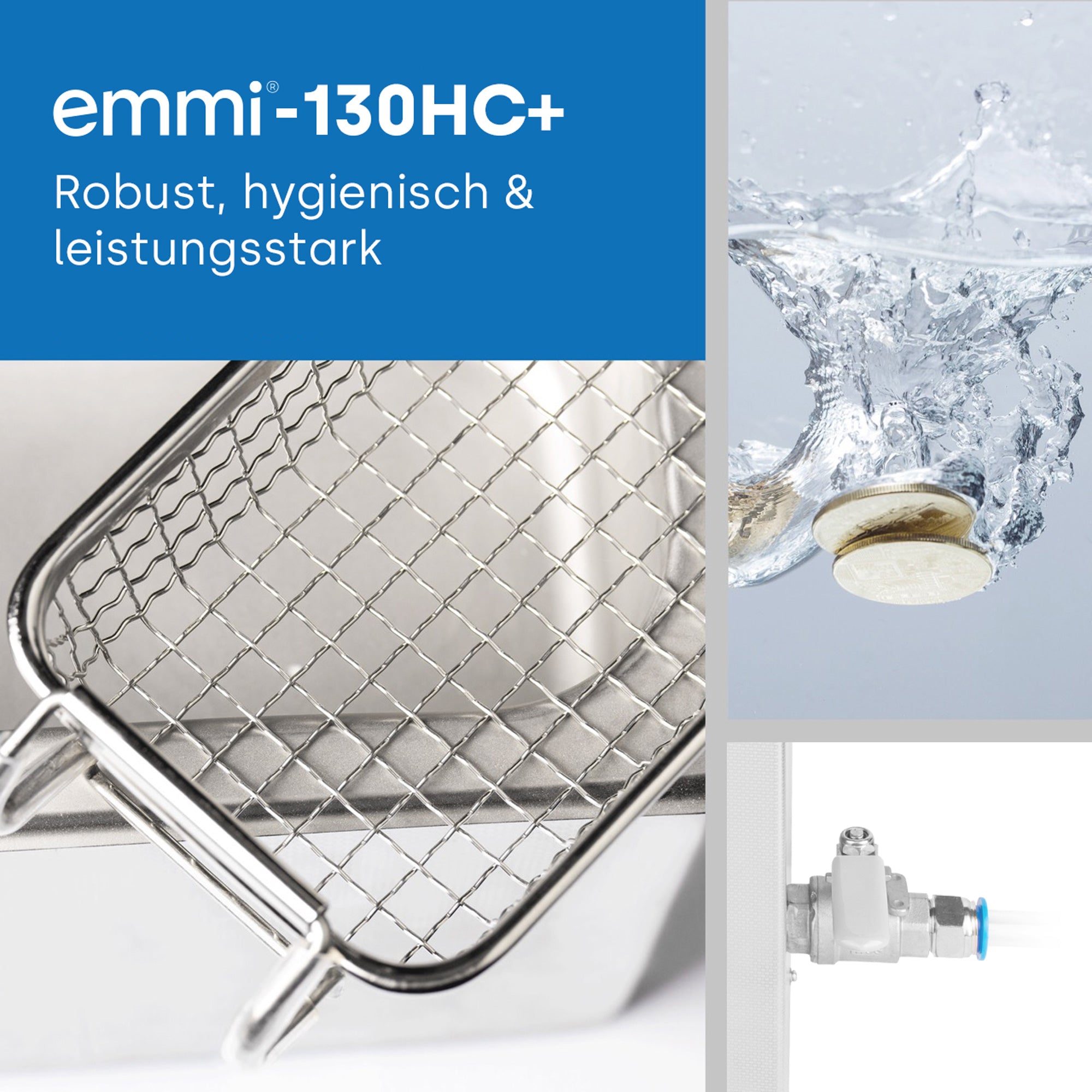 Emmi-130 HC Plus Ultraschallreiniger