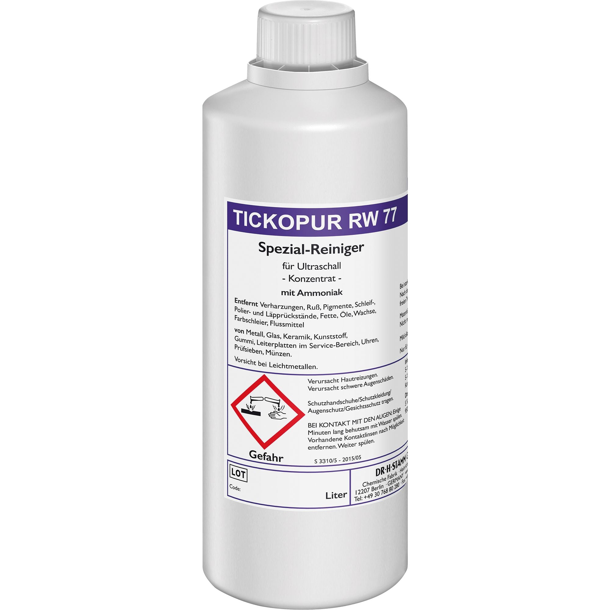 Tickopur RW 77 Spezial-Reiniger für Kunstoffteile