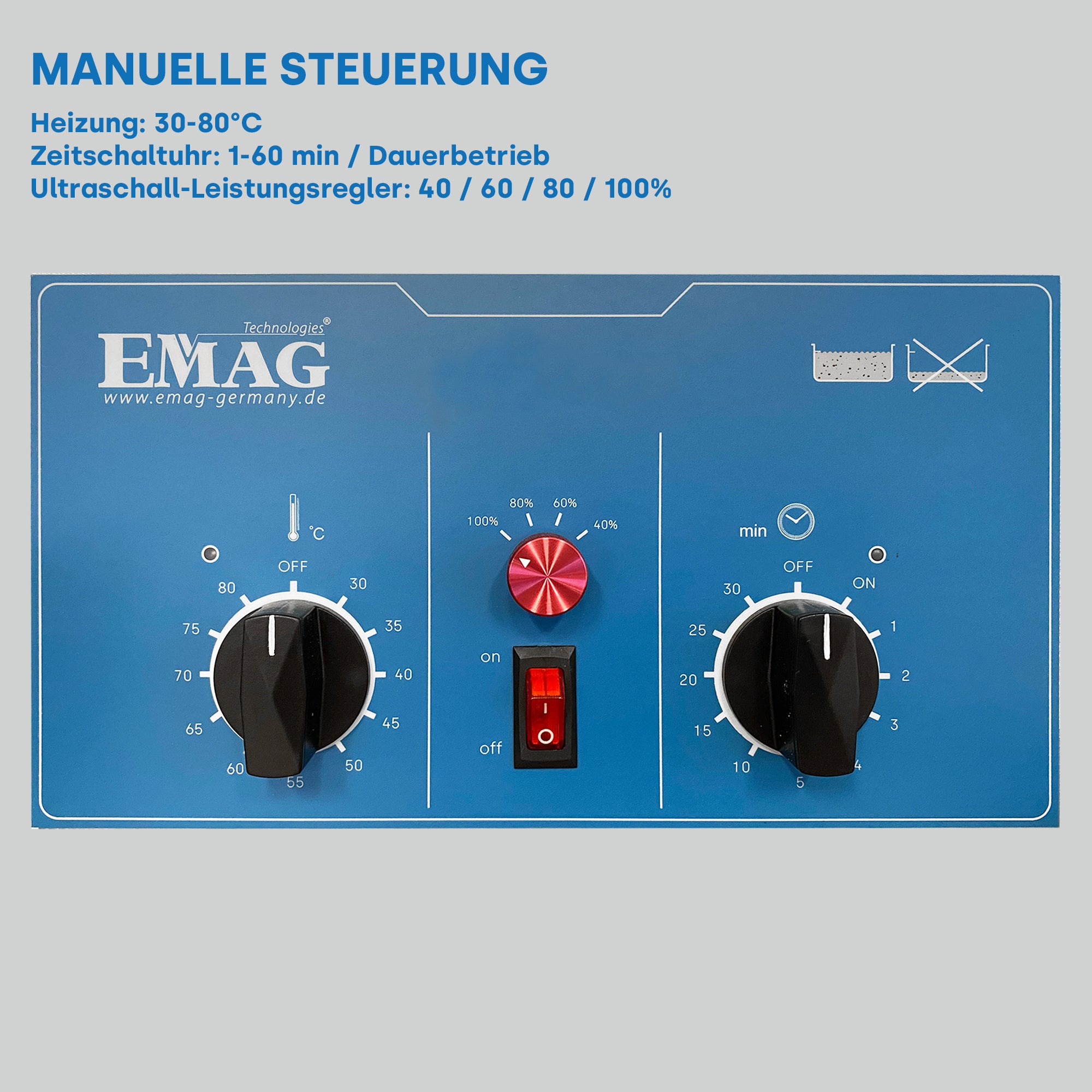 Emmi-20 HC Plus Ultraschallreiniger