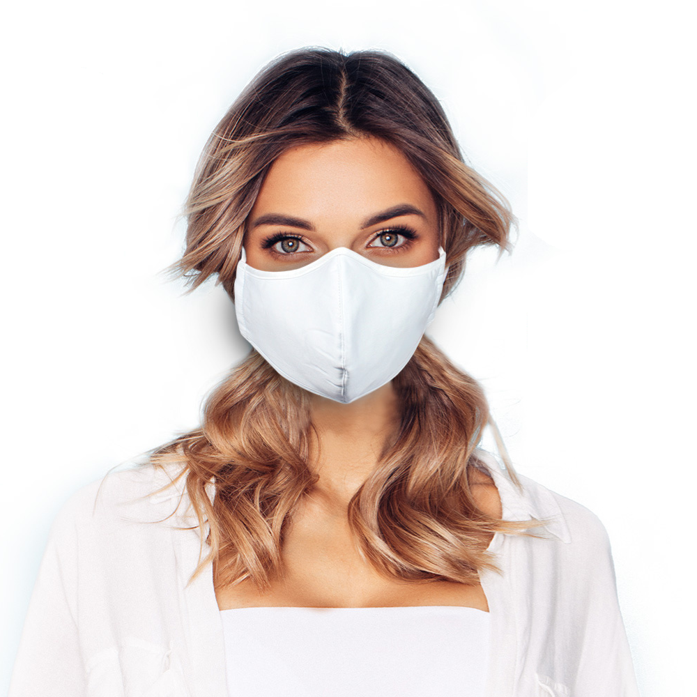 Set of 2 Emmi Nanosilver mouth and nose masks *washable* makeshift mask