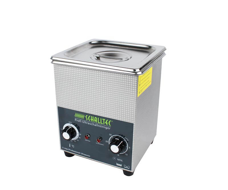 Schalltec S20 Ultraschallreiniger aus Edelstahl mit Heizung
