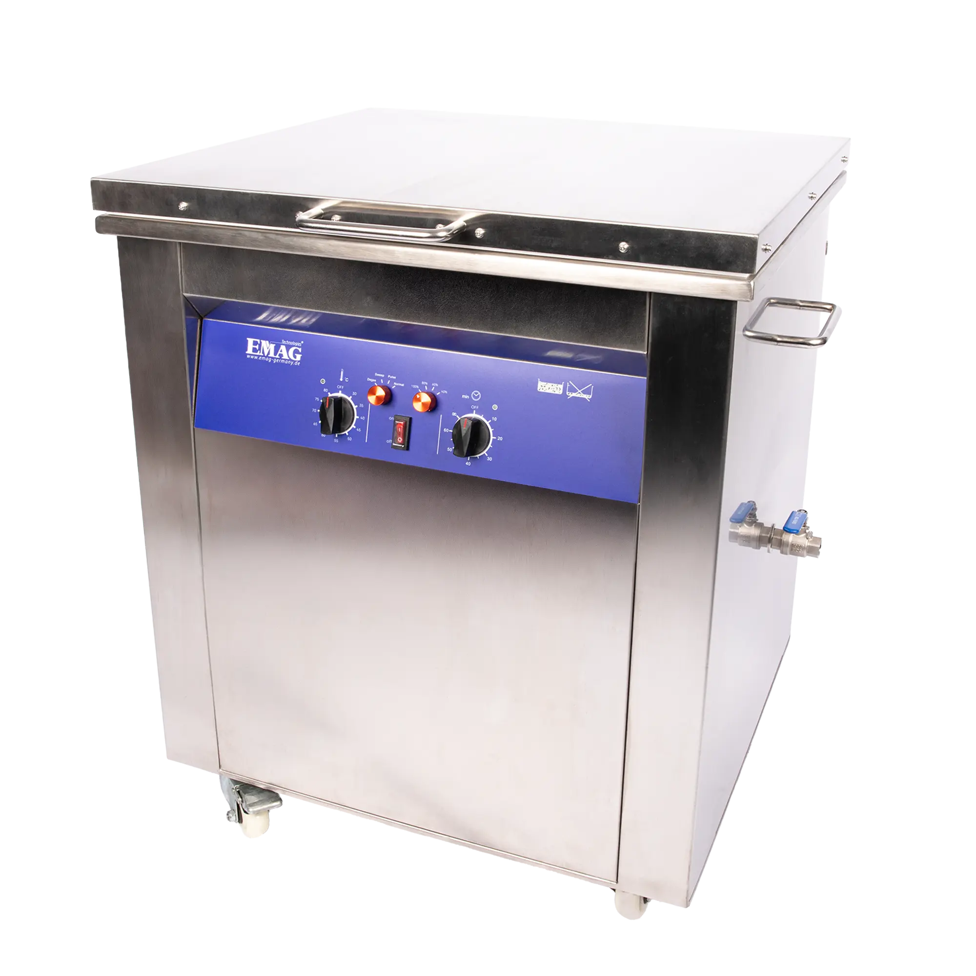 Emmi-800 HC avec robinet de vidange et jauge de niveau 